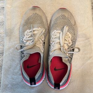 Womens Epic React Flyknit 2 'Oreo Pink' Nikes Size 8.5